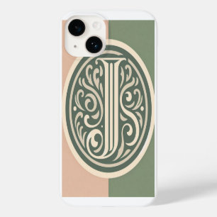 Étui iPhone personnalisé lettre J – Dessin initial