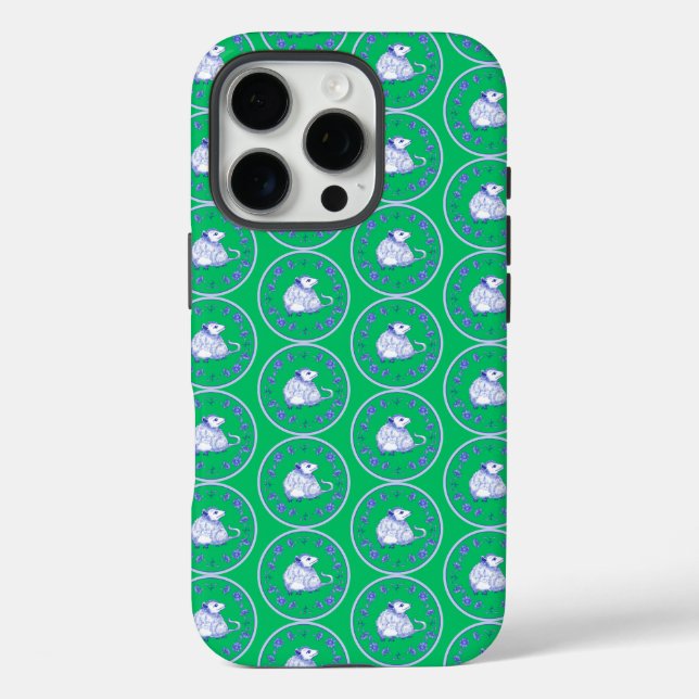Étui Iphone Possum Psychedélique (Verso)