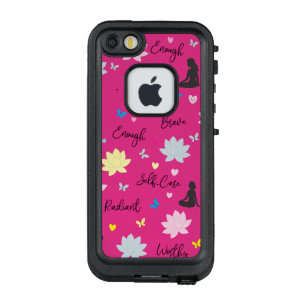 Étui iPhone SE / 5 5s Rose Amour de soi étui iphon