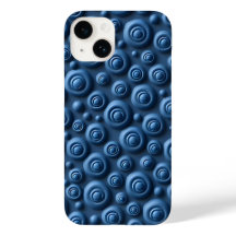 Étui iPhone Spirale Indigo Profond Design Moderne