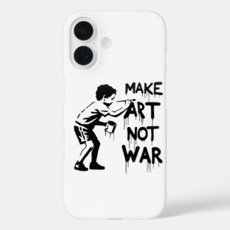 Étui iPhone Toile Urbaine : Artiste Rebelle