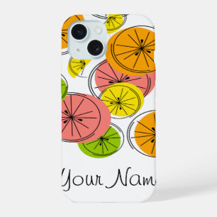 Étui iPhone vertical Citrus 'Nom'
