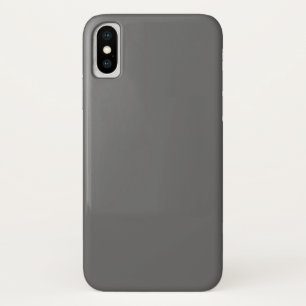 Étui iPhone X Gris foncé