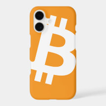 Étui iPhone X Logo Bitcoin Classique