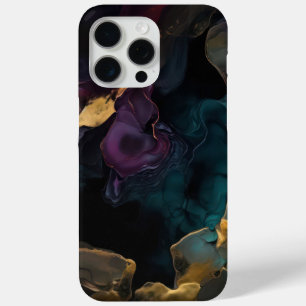 Étui Liquid Marble pour iPhone 15 Pro Max.