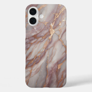 Étui Luxueux Rose Gold & Marbre Rose - Élégant et 