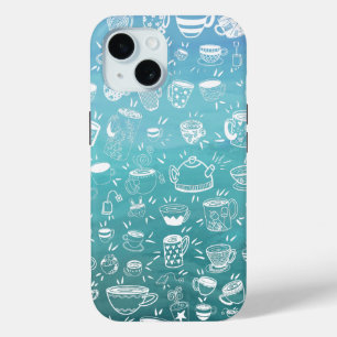 Étui Party tea coffee cups Case-Mate pour iPhone