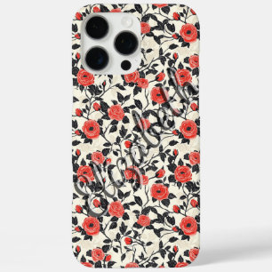 Étui Personnalisable Boho Rose pour iPhone pour Ad