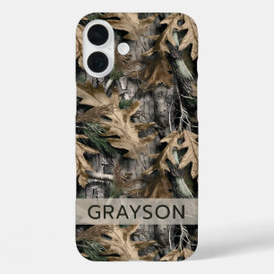 Étui personnalisé camouflage chêne Case-Mate iPhon