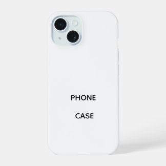 Étui personnalisé iPhone 15 ajustement mince, bril