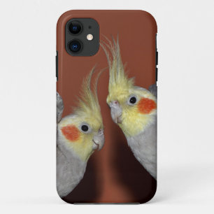 Étui pour iPhone 11 Cockatiel Duo