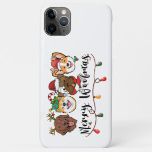 Étui pour iPhone 11 Pro Max Typography Merry Woofm