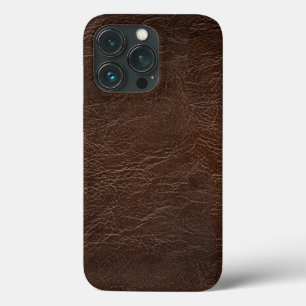 Étui pour iPhone 13 Pro en impression cuir