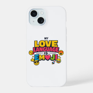 Étui pour iPhone 15 Amoureux des Émojis Drôles