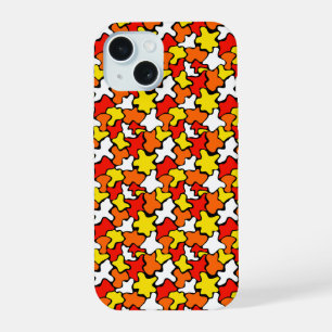 Étui pour iphone 15 avec impression de blob coloré