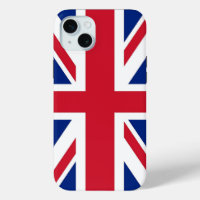 Étui pour iPhone 15 Plus Apple, drapeau du Royaume