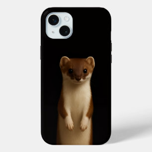 Étui pour iPhone 15 Plus Black 4 Luxe, Belette élé
