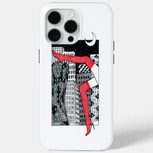 Étui pour iPhone 15 Pro Ma pour femmes aux jambes