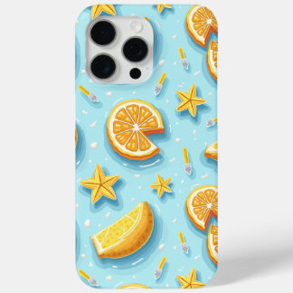 ÉTUI POUR IPHONE 15 PRO MAX CITRON D'ÉTÉ