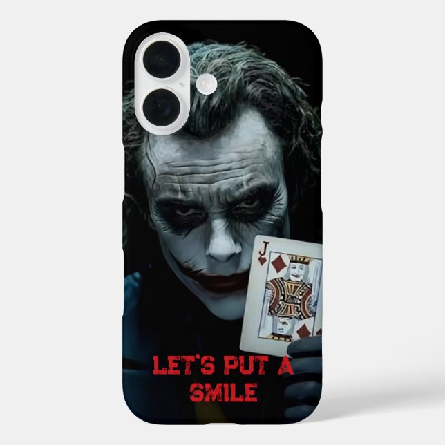 Étui pour iPhone 16 Joker (Verso)