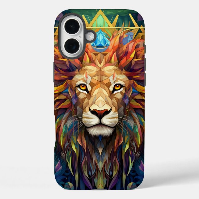 Étui pour iPhone 16 Lion  (Verso)