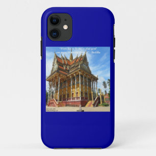 Étui pour iPhone 5/5S Temple bouddhiste & proverbe