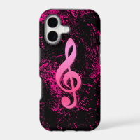 Étui pour iPhone 5 avec symbole de note de musique