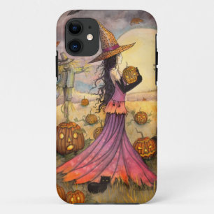 Étui pour iPhone 5 Sorcière d'Halloween October Fi