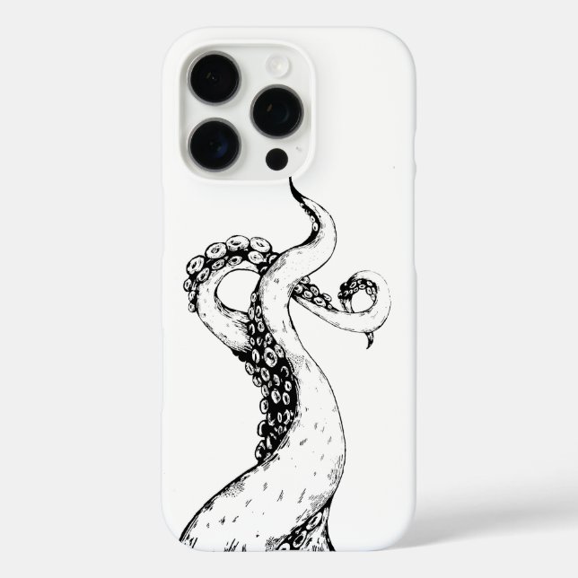 étui pour iPhone à tentacules de pieuvre (Verso)