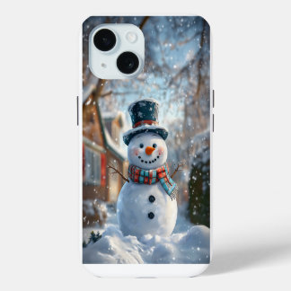 Étui pour iPhone Bonhomme de Neige Mignon - Parfai