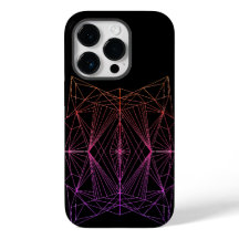 Étui pour iPhone durable à géométriques cristallin