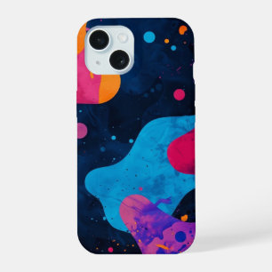 étui pour iphone _ Éclaboussure néon abstraite