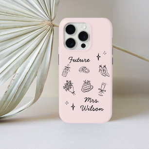 Étui pour iPhone Future Mrs. personnalisé Cadeau d