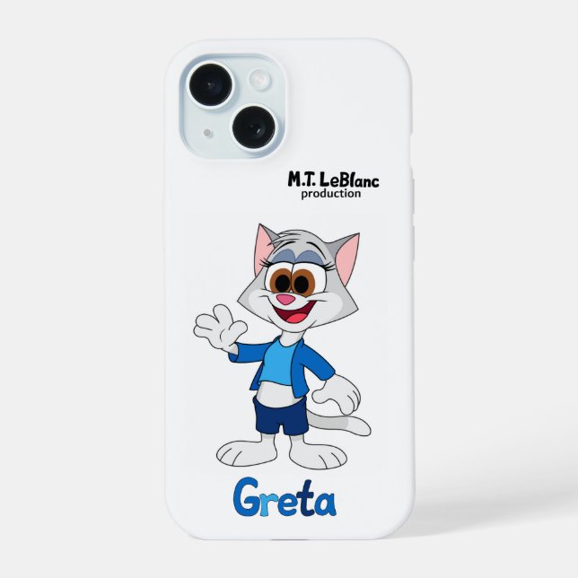Étui pour iPhone Greta Kitty (Verso)