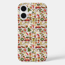 Étui pour iPhone / iPad à motif de Noël