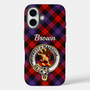 Étui pour iPhone / iPad au badge et tartan du clan