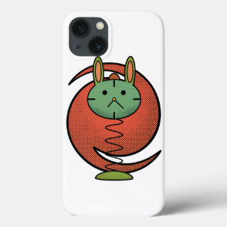 Étui pour iPhone / iPad Cute Green Cat Orange Circ