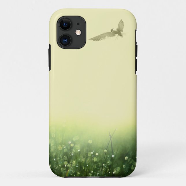 étui pour iPhone oiseau du matin (Dos)