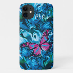Étui pour iPhone papillon