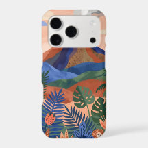 Étui pour smartphone Terracotta Cobalt Volcano