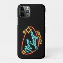 Étui pour téléphone avec logo Neon Lounge