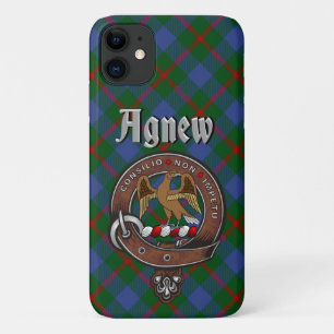 Étui pour téléphone Clan Badge & Tartan Agnew