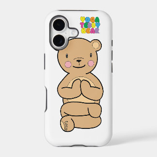 Étui pour téléphone Ourson de yoga Namasté