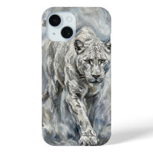 Étui pour téléphone White Panther – Collection Eth