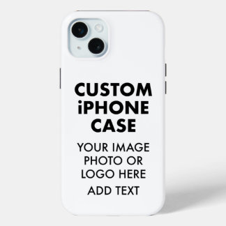 Étui robuste personnalisé pour iPHONE 15 PLUS