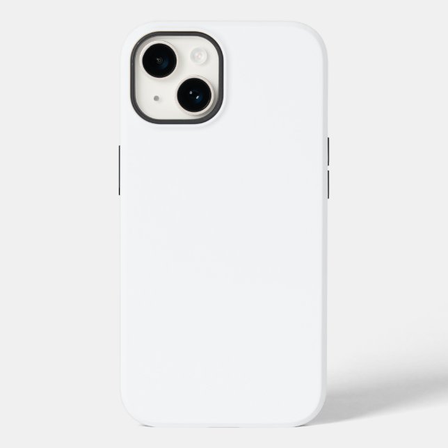 Étui robuste pour iPhone 14 blanc (Verso)