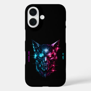 Étui SYSTEM_GMR Cyberpunk Glitch Skull Résistant 