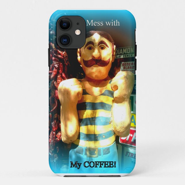 étui téléphonique pour amoureux du café (Dos)