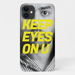 Étui téléphonique unique "Gardez les yeux sur vous