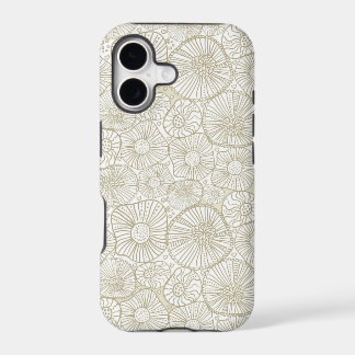 Étuis pour téléphone à fleurs gribouillées